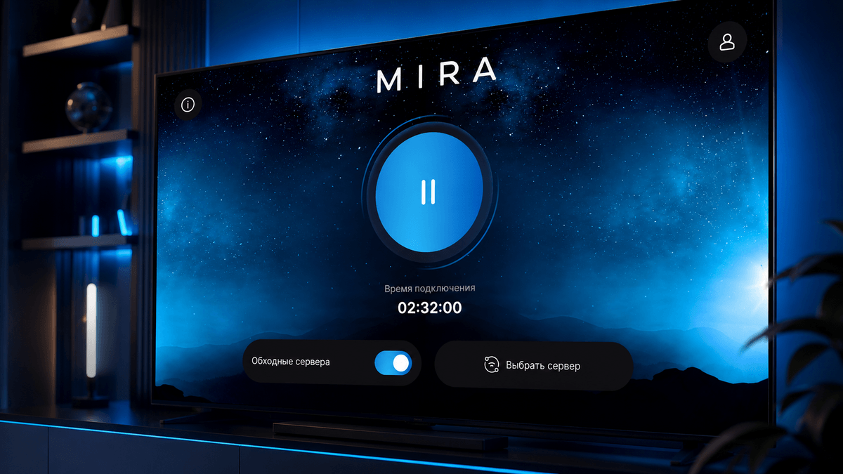 MIRA для Android TV